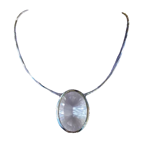Rosenquarzanhänger «Eliana»