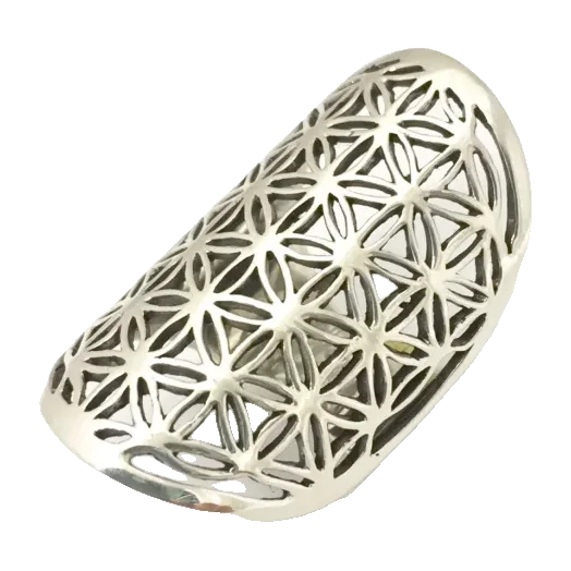 Silberring «Flower of Life»