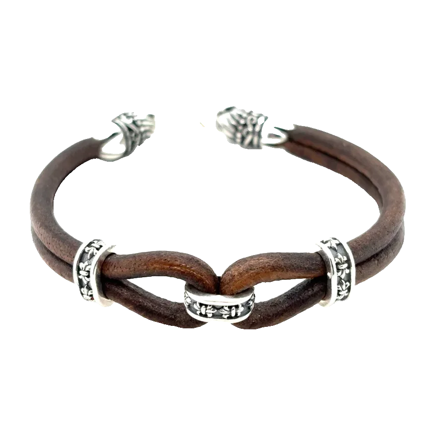 Lederarmkette «York»