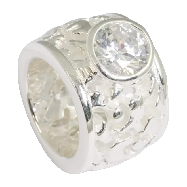 Massiver Silberring «Soraya»