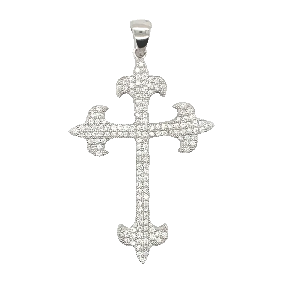 Silberanhänger «Cross»