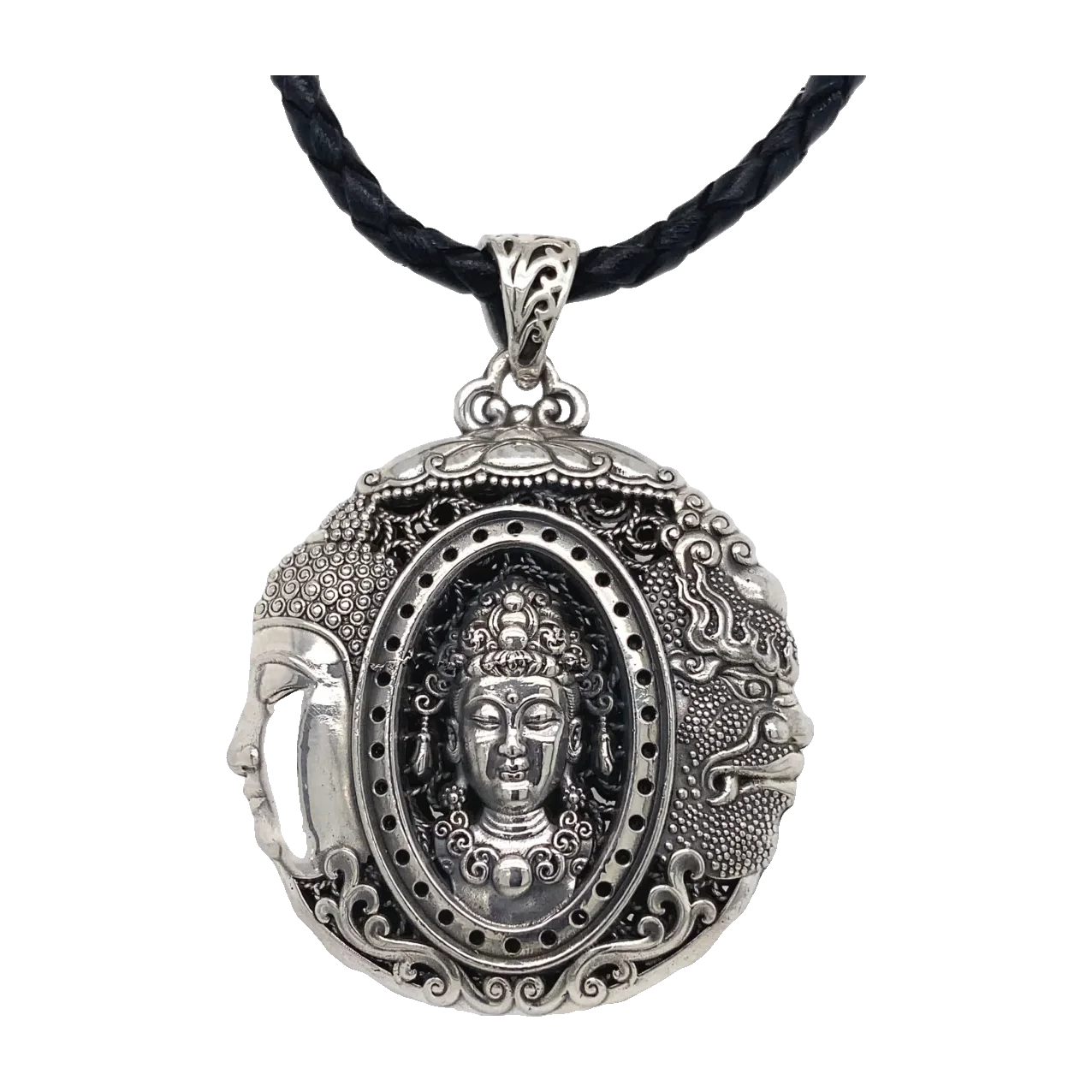 Silberanhänger «Buddha»