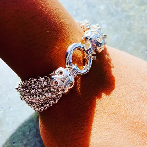 Silberarmkette «little Sheyenne»